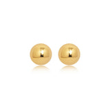 Halo Dome Stud Earrings