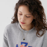 Enamel Heart Pendant Necklace
