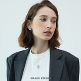 Signature GS Heart Pendant Necklace