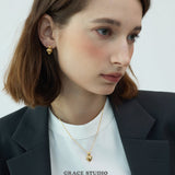 Signature GS Heart Pendant Necklace