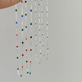 Joyful Symphony Delicate Beaded Necklace