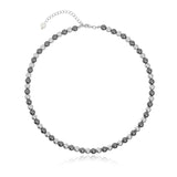 Luminous Multi-Hue Pearl Necklace