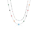 Joyful Symphony Delicate Beaded Necklace