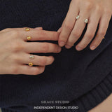 Orb Duo Open Ring