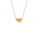 Pebble Curve Pendant Necklace