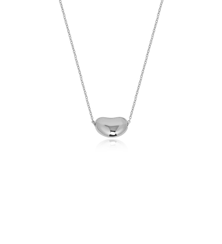 Pebble Curve Pendant Necklace