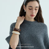 Sculptural Organic Bangle Bracelet