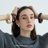 Sculptural Organic Bangle Bracelet