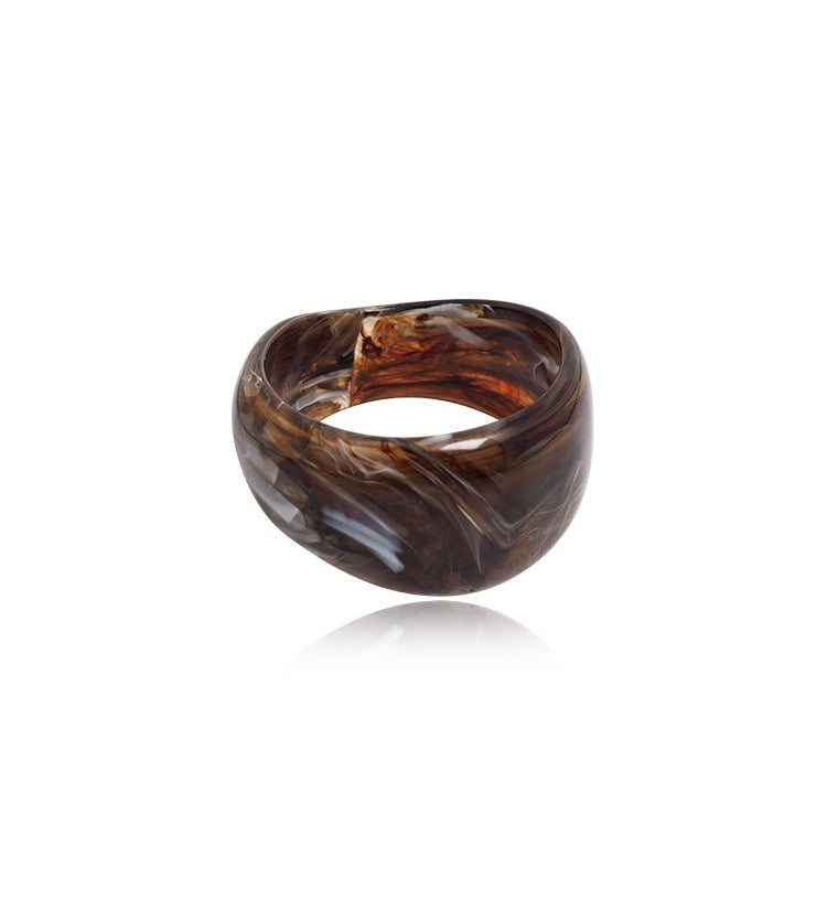 Sculptural Organic Bangle Bracelet