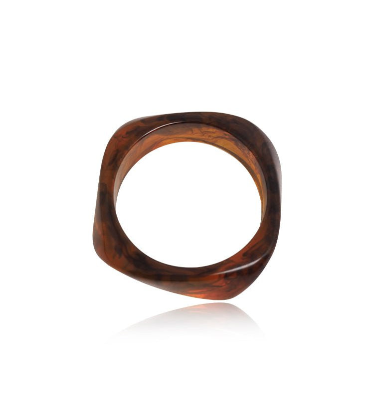 Sculptural Organic Bangle Bracelet