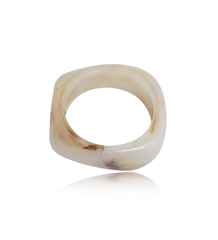 Sculptural Organic Bangle Bracelet
