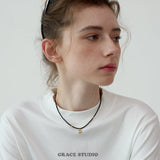 Petite Heart Pendant Beaded Necklace