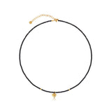 Petite Heart Pendant Beaded Necklace