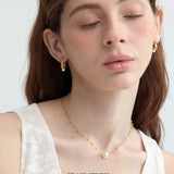 Floating Pearl Beaded Necklace