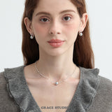 Floating Pearl Beaded Necklace