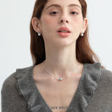 Floating Pearl Beaded Necklace