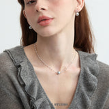 Floating Pearl Beaded Necklace