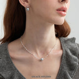 Floating Pearl Beaded Necklace