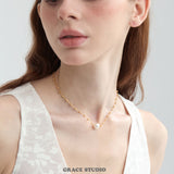 Floating Pearl Beaded Necklace