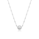 Floating Pearl Beaded Necklace
