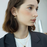 Halo Gemstone Pendant Necklace