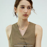 Halo Gemstone Pendant Necklace