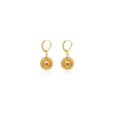 Sculpted Sphere Drop Earrings