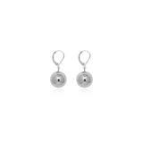 Sculpted Sphere Drop Earrings