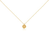 Celestial Coin & Rainbow Bead Layered Necklace