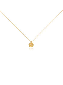 Celestial Coin & Rainbow Bead Layered Necklace - Grace Studio