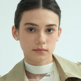Dual Dot Sculptural Stud Earrings