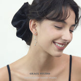 Cascade Ball Drop Earrings