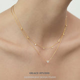 Twinkle Dot Station Necklace