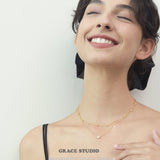 Pavé Heart Pendant Necklace