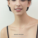 Pavé Heart Pendant Necklace
