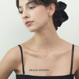 Twinkle Dot Station Necklace