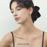 Pavé Heart Pendant Necklace