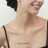 Twinkle Dot Station Necklace