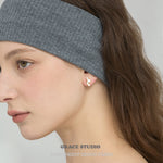 Dazzling Cascading Moissanite Stud Earrings - Grace Studio
