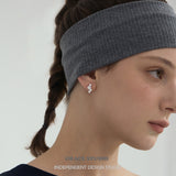 Dazzling Cascading Moissanite Stud Earrings - Grace Studio