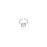 Eclipse Gemstone Open Ring