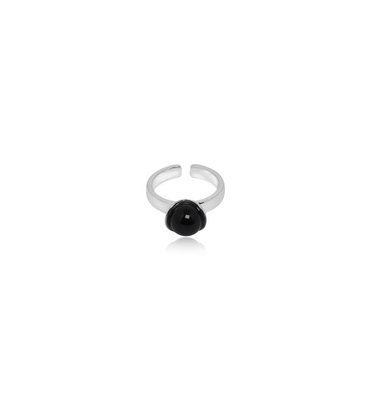 Eclipse Gemstone Open Ring