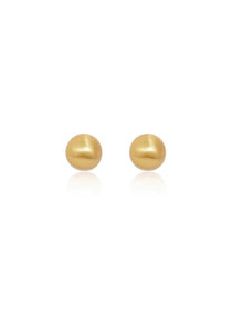 Satin Pebble Stud Earrings - Grace Studio