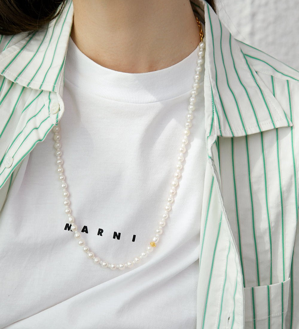 Classic Pearl Accent Necklace