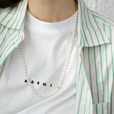 Classic Pearl Accent Necklace