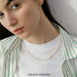 Classic Pearl Accent Necklace