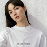 Classic Pearl Accent Necklace