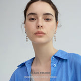 Lily of the Valley Bellflower Drop Earrings