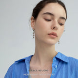 Lily of the Valley Bellflower Drop Earrings