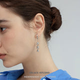 Lily of the Valley Bellflower Drop Earrings